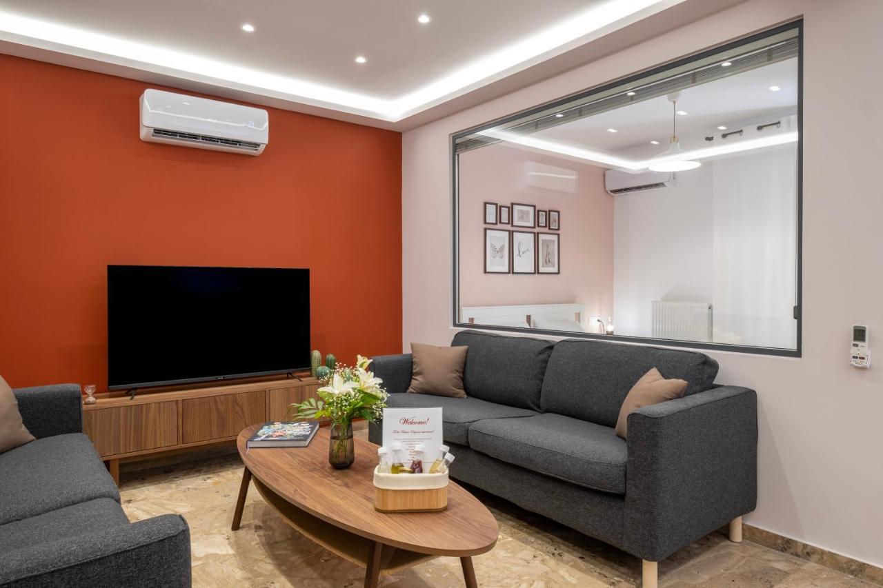 Urban Elegance, 3-Bedroom Flat In Heart Of Chania Chania  Exterior foto